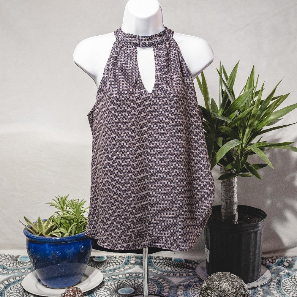 Buckle Patterned Blouse